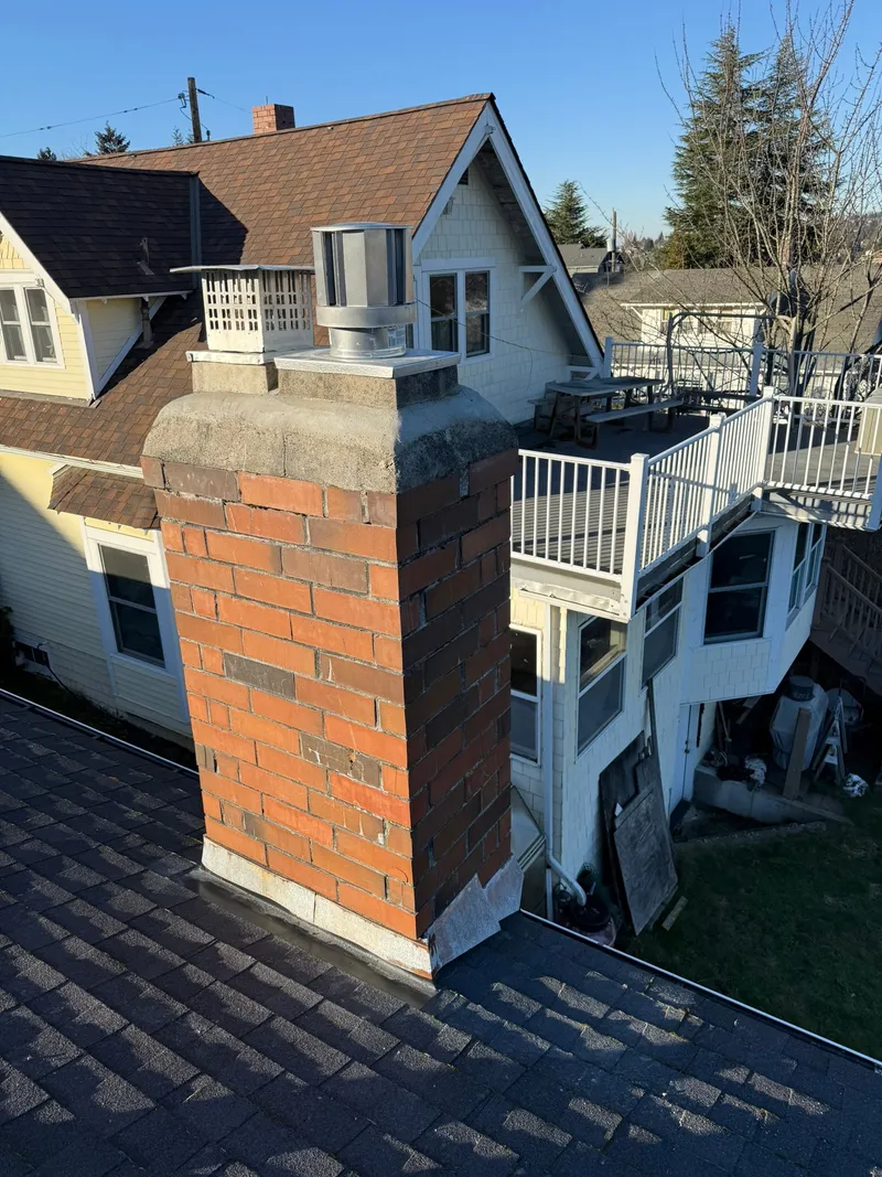 Chimney masonry repair across Greater Seattle service area
